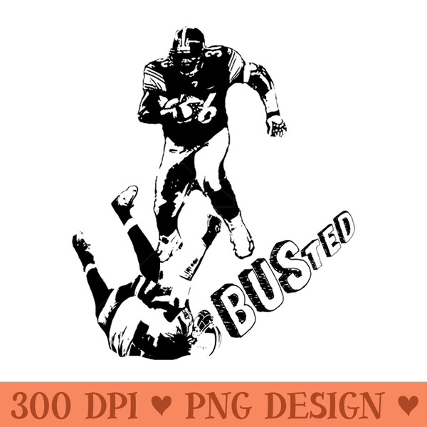 Jerome Bettis The Bus - PNG File Download - High Quality 300 DPI