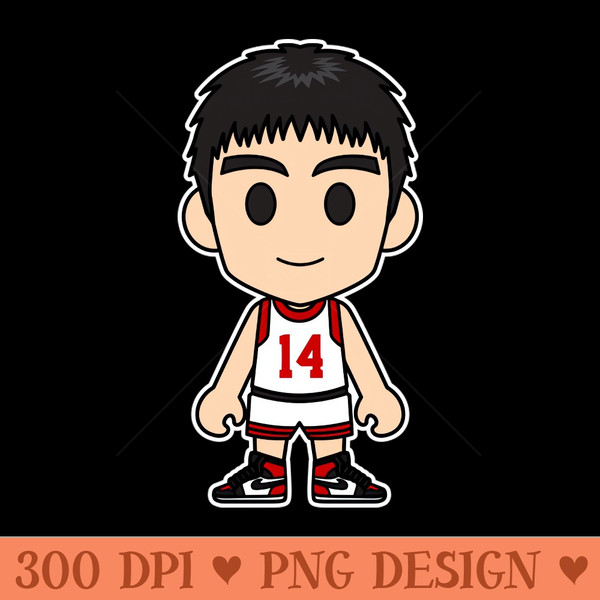 Hisashi Mitsui White Jersey - PNG Graphics - Convenience