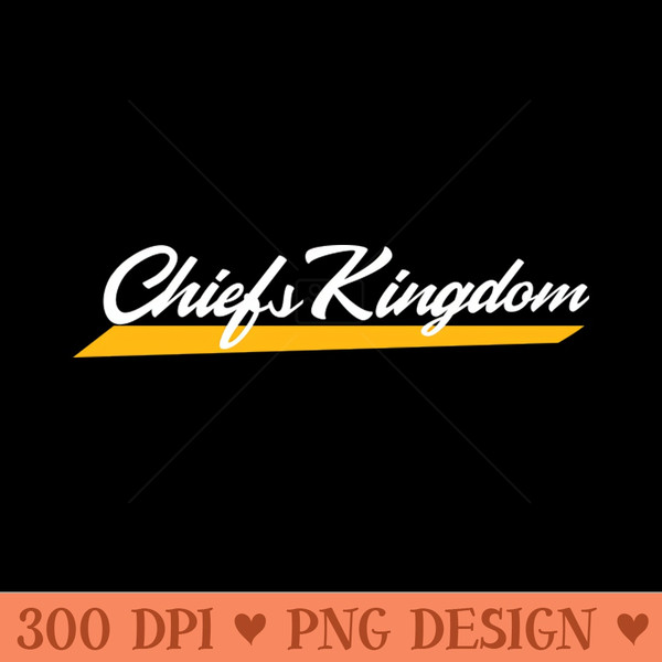 Chiefs Kingdom Kansas City - PNG Illustrations - Unique