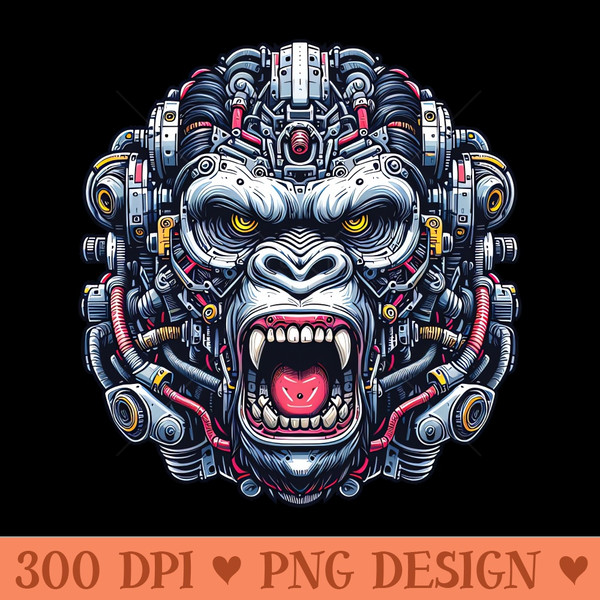 Mecha Apes S03 D57 - Sublimation PNG - Latest Updates