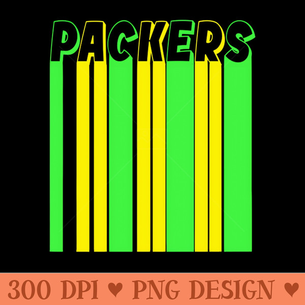 Packers - Downloadable PNG - Good Value