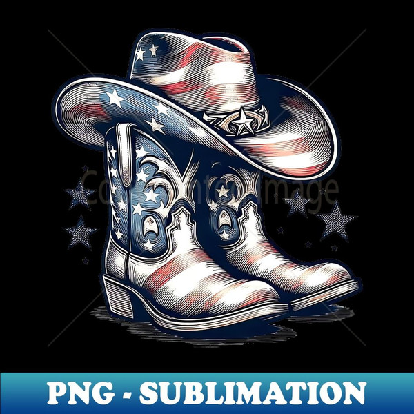 Toby Boots and Hat - Premium Sublimation Digital Download