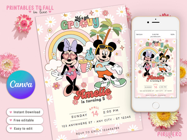 00_pirulero Party invite mickey and minnie summer groovy 1.jpg