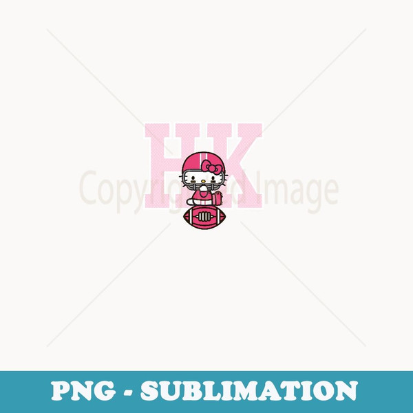 Hello Kitty Football Spirit - PNG Sublimation Digital Download