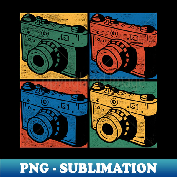 Photograph Pop Art Camera Photographer Photography - PNG Transparent Digital Download File for Sublimation