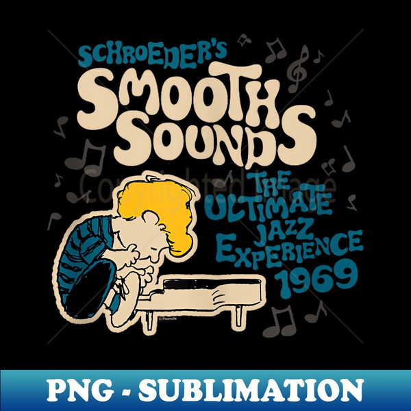 Peanuts - Schroeder Rock Fest - Premium PNG Sublimation File