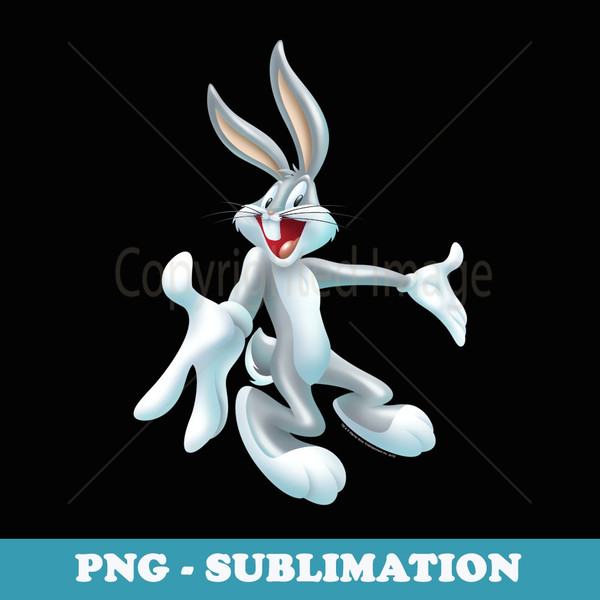 Looney Tunes Bugs Bunny Airbrushed - Vintage Sublimation PNG Download