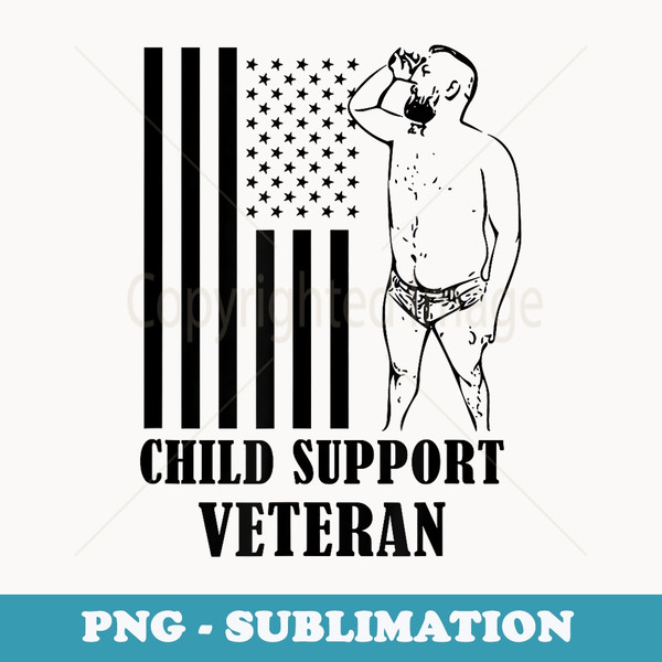 Child Support Veteran T - Creative Sublimation PNG Download