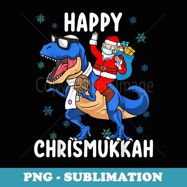 Happy Chrismukkah Funny Hanukkah Christmas Jewish Xmas - Exclusive PNG Sublimation Download