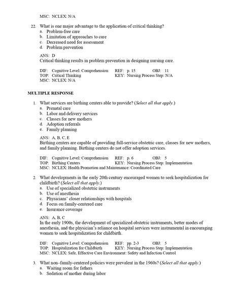 Test Bank For Introduction to Maternity and Pediatric Nursing 9th Edition BY Gloria Leifer Chapter 1-34 Newest Version 2022-1-15 (1)_page-0007.jpg