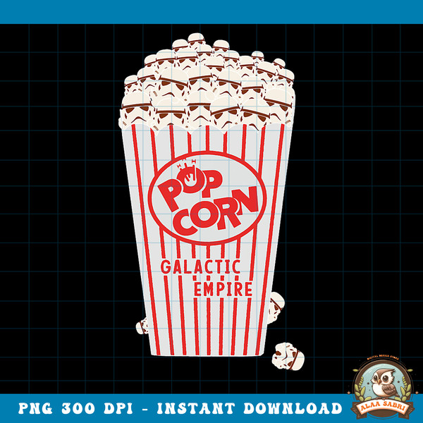 Star Wars Galactic Empire Stormtrooper Popcorn png, digital download, instant .jpg