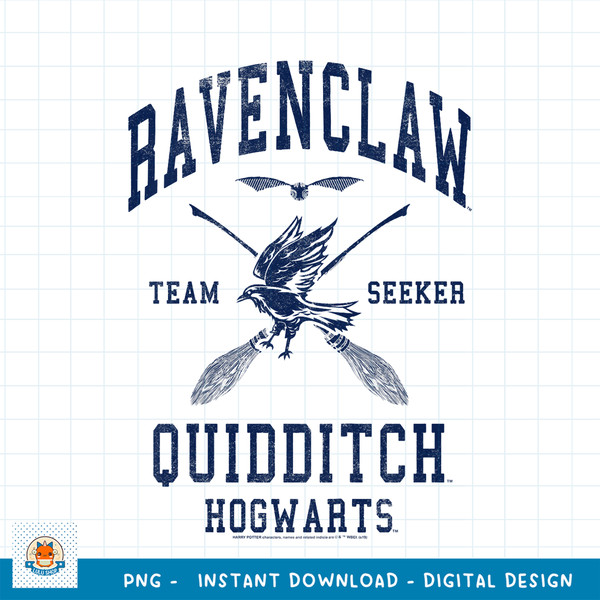 Kids Harry Potter Ravenclaw Bold Team Seeker png, digital download .jpg