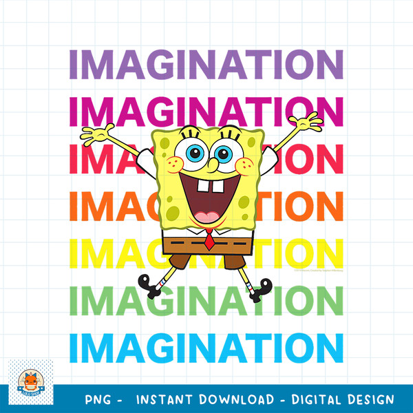 spongebob squarepants rainbow imagination  .jpg