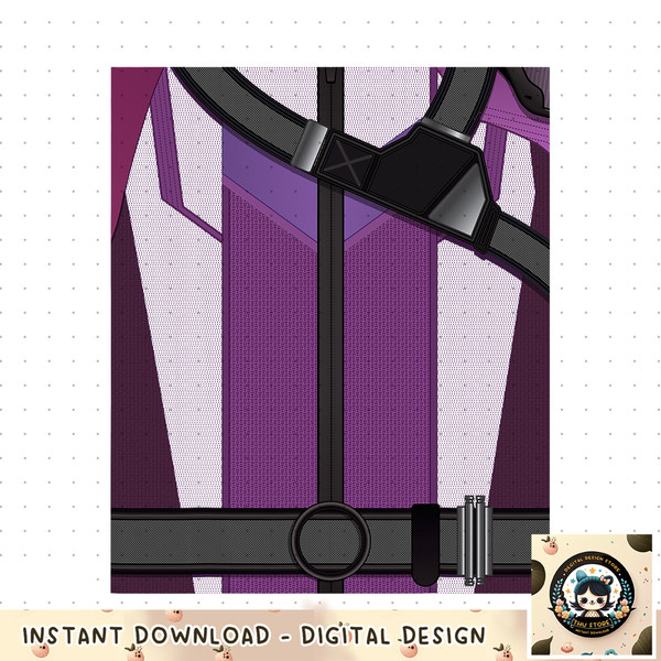 Marvel Hawkeye Kate Bishop Costume png, digital download, instant .jpg