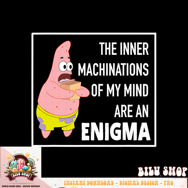Mademark x SpongeBob SquarePants   Patrick Star   Enigma PNG Download .jpg