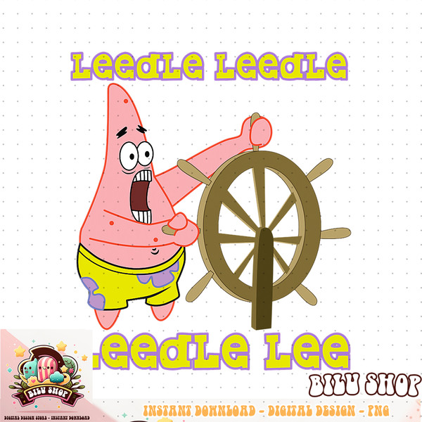 Mademark x SpongeBob SquarePants   Patrick Star   Leedle Leedle Leedle Lee PNG Download .jpg