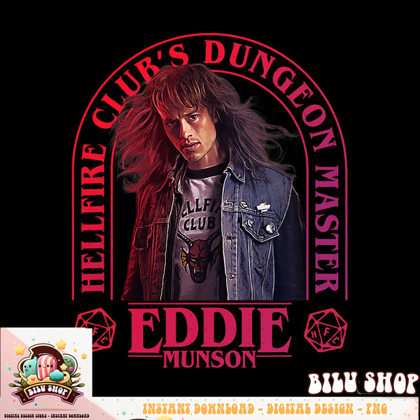 Stranger Things 4 Eddie Munson Hellfire Club Dungeon Master T-Shirt .jpg