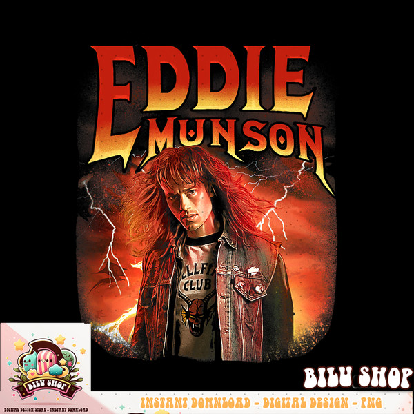 Stranger Things 4 Eddie Munson Portrait T-Shirt .jpg