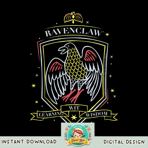Harry Potter Hand Drawn Ravenclaw Shield PNG Download copy.jpg