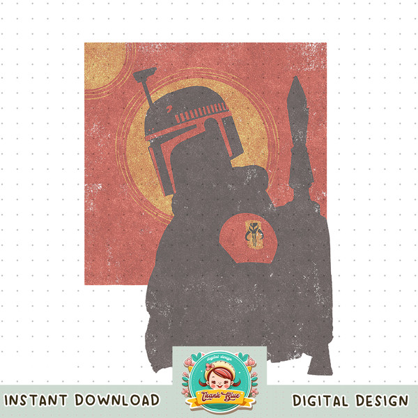 Star Wars The Book of Boba Fett Red Tatooine png, digital download, instant .jpg