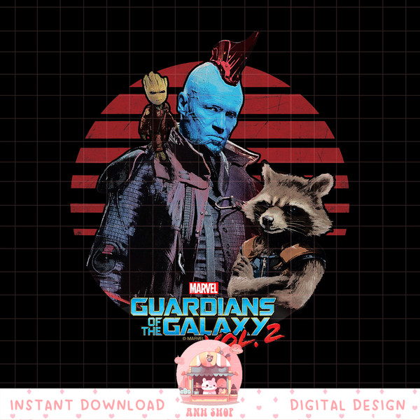 Marvel Guardians Of The Galaxy Vol. 2 Yondu Groot Rocket png, digital download, instant .jpg