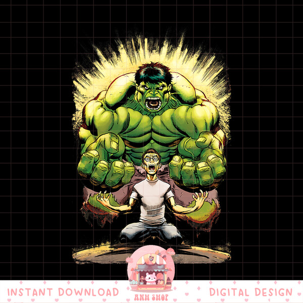 Marvel Hulk Insane In Both Bodies Graphic png, digital download, instant png, digital download, instant .jpg