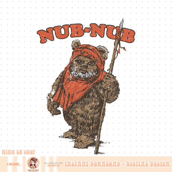 Star Wars Nub Nub Ewok Vintage Camp Graphic PNG Download PNG Download.jpg