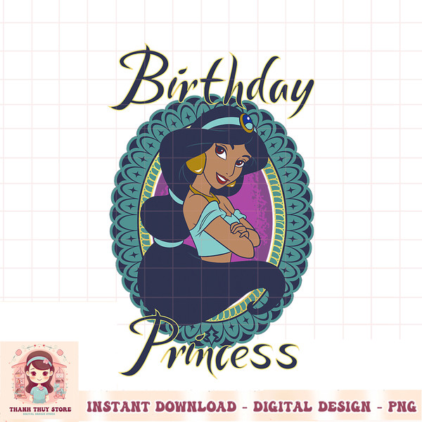 Disney Aladdin Jasmine Birthday Princess PNG Download.jpg