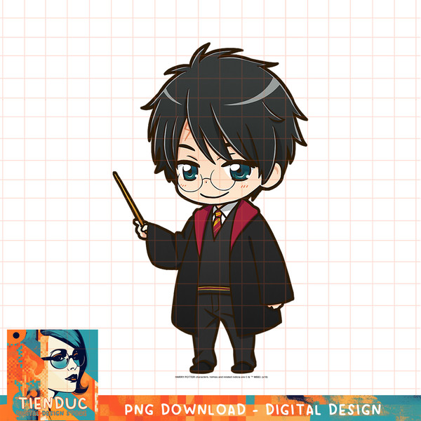 Harry Potter Anime Style Portrait PNG Download.jpg