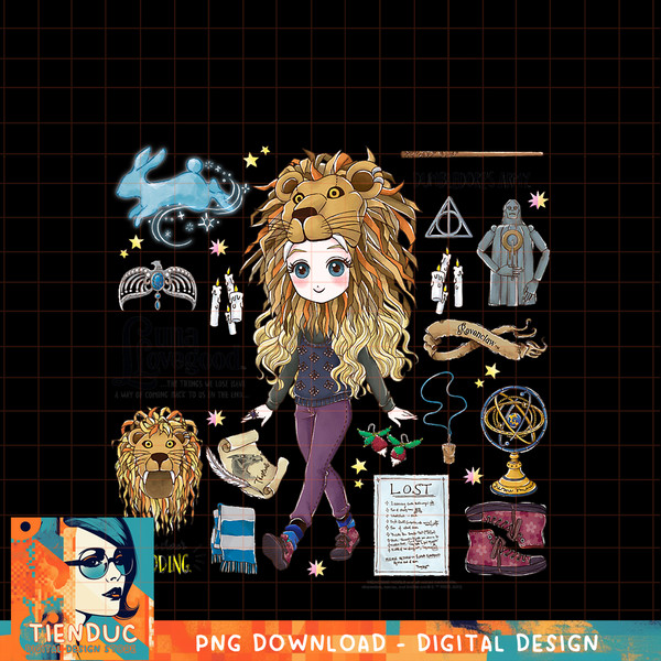 Harry Potter The Eccentric Luna Lovegood PNG Download.jpg