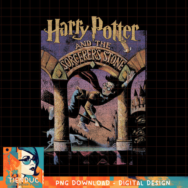 Harry Potter The Sorcerer s Stone Book Cover PNG Download.jpg