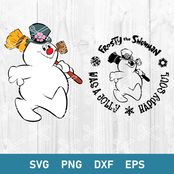 Frosty The Snowman Svg, Snowman Christmas Svg, Frosty Snowman Svg, Christmas Svg, Png Dxf Eps Digital File.jpeg