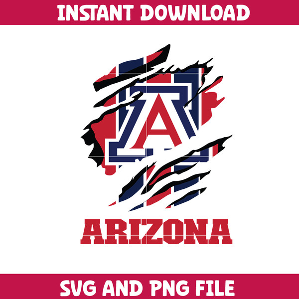 Arizona Wildcats University Svg, Arizona Wildcats svg, Arizona Wildcats University, NCAA Svg, Ncaa Teams Svg (22).png