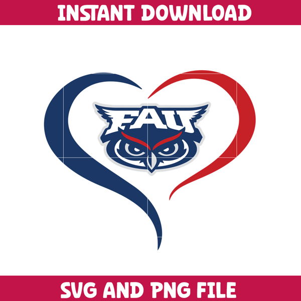 Florida Atlantic University Svg, Florida Atlantic logo svg, Florida Atlantic University, NCAA Svg, Ncaa Teams Svg (31).png