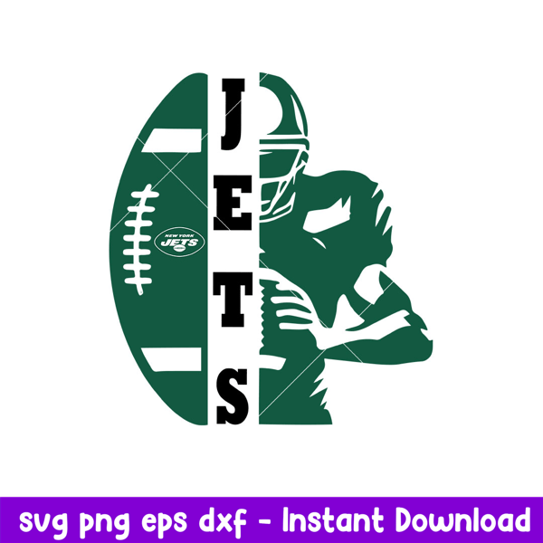 New York Jets Player Football Svg, New York Jets Svg, NFL Svg, Png Dxf Eps Digital File.jpeg