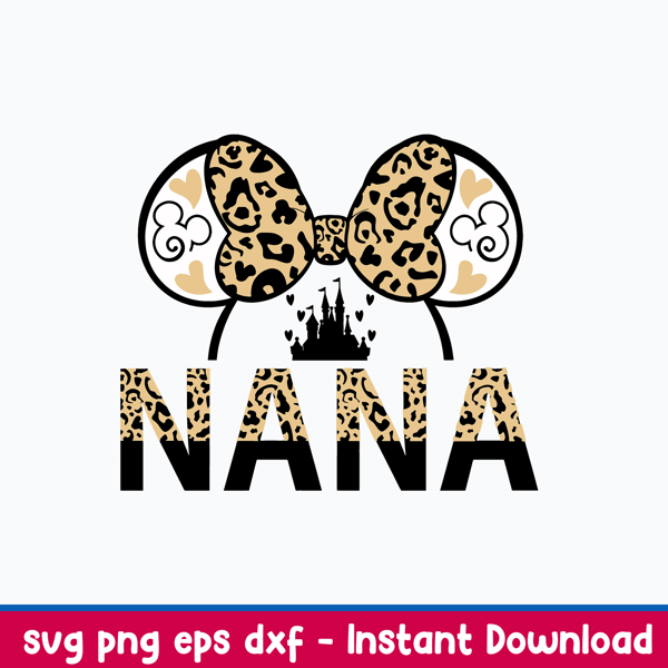 Mouse Nana Leopard Svg, Minie Mouse Svg, Disney Svg, Png Dxf Eps File.jpeg