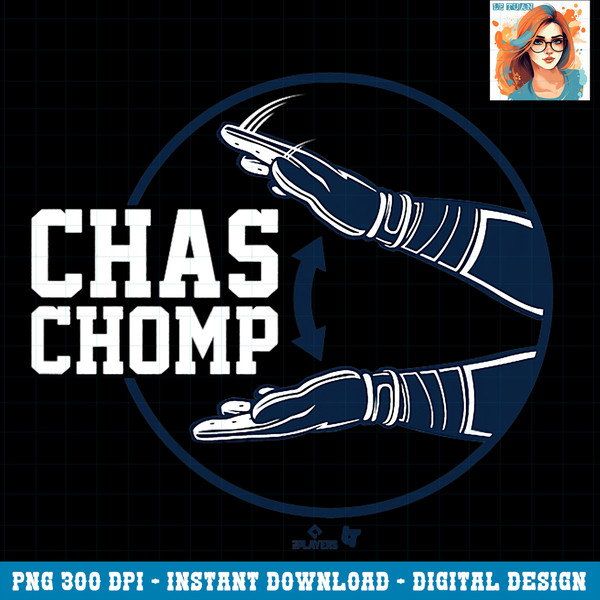 Chas McCormick Chas Chomp (Orange) Houston Baseball PNG Download.jpg