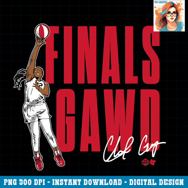 Chelsea Gray Finals Gawd Las Vegas Basketball PNG Download.jpg