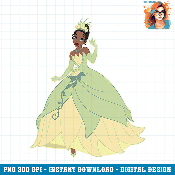 Disney The Princess and The Frog Tiana 10th Anniversary PNG Download.jpg