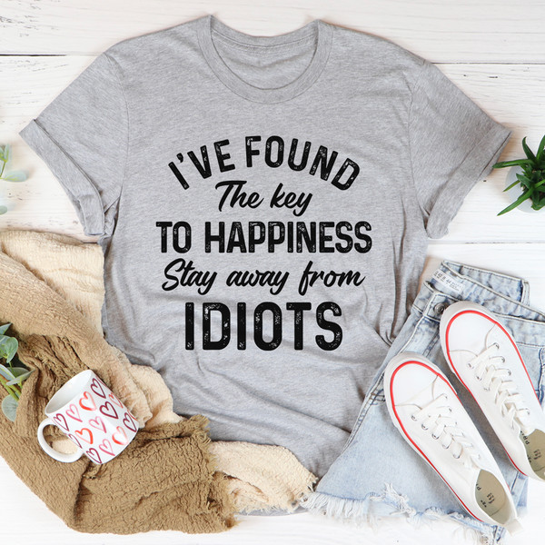 The Key To Happiness Tee..jpg