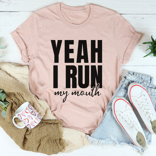 Yeah I Run Tee ...jpg