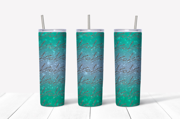 Turquoise Glitter Love Mockup.jpg