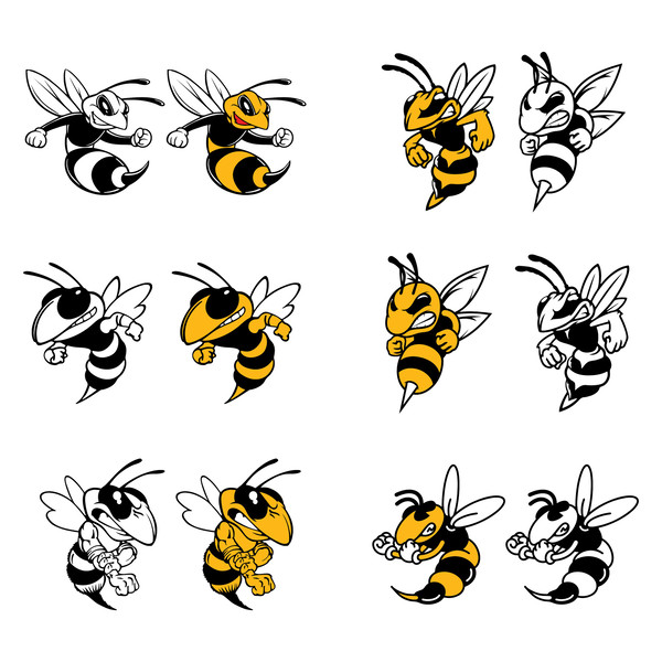 Hornet Bee Mascot Svg png, Hornet Mascot Svg File,Hornet Cut Files,Hornet Silhouette Cut Files,Hornet Clipart,Hornet Monogram,Hornet Masco.jpg