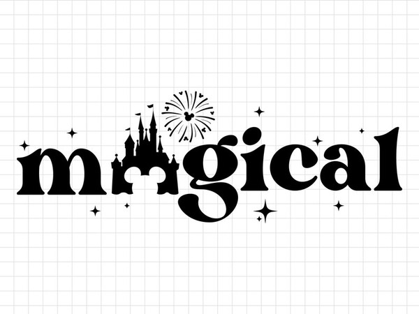 Magical Svg, Mouse Magical Svg, Magic Castle Svg, Magic Kingdom Svg, Cut File, Png, Sublimation, Cricut, Silhouette, Mouse Png, Mickey Svg.jpg