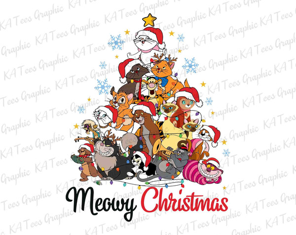 Christmas Cute Cats PNG, Christmas Png, Christmas Cats And Friend Png, Christmas Lights Png, Christmas Trees Png, Funny Christmas Png.jpg