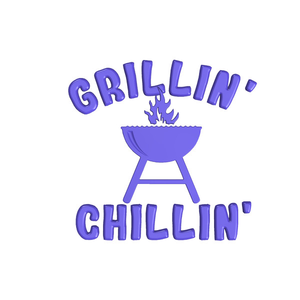 Grilling chilling STL file 01_3.png