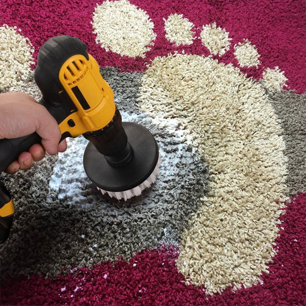 Drill Brush, Power Scrubber Cleaning Brush Attachment Set All