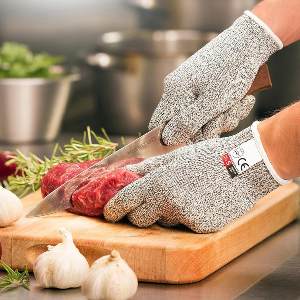Cut Resistant Gloves Level 5 Protection For Kitchen Upgrade - Temu