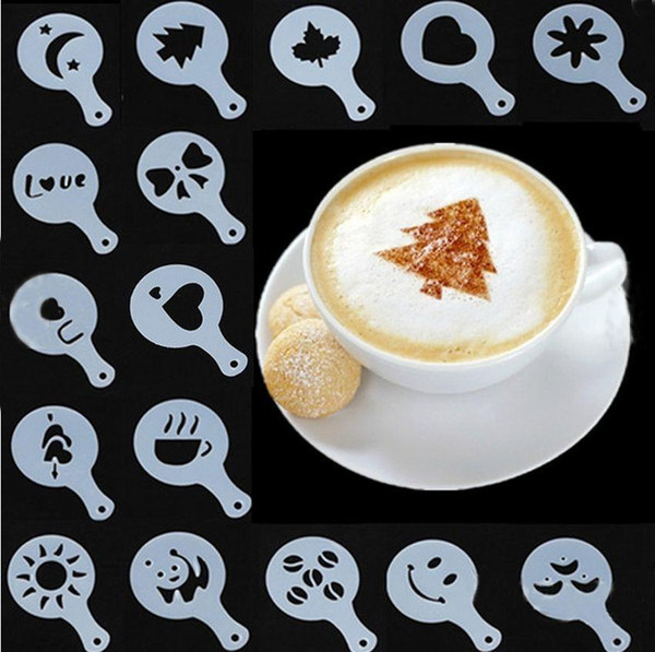 16 Coffee Art Stencils For Barista Feeling - Inspire Uplift