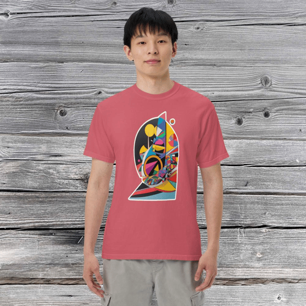 Kandinsky Unisex garment-dyed heavyweight t-shirt